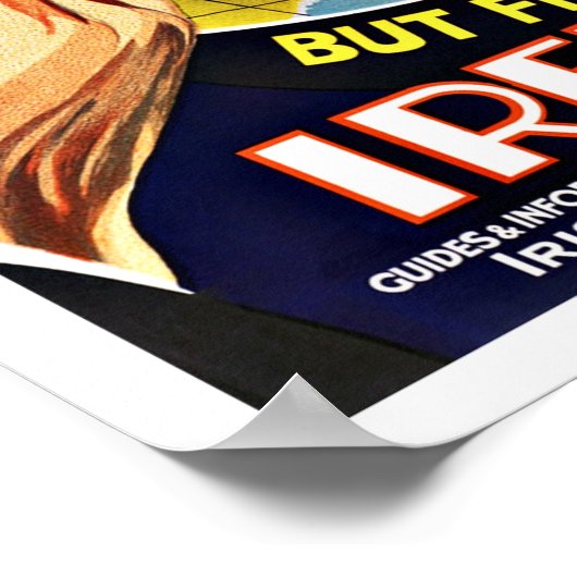 ヴィンテージ旅行で地球を回る, 「アイルランド」を参照 ポスター (角)