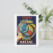 ヴィンテージ旅行で地球を回る, 「アイルランド」を参照 ポストカード (スタンド正面)