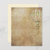 ヴィンテージ旅行で熱気球を開発 (正面/裏面)