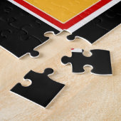 ヴィンテージ旅行のポスタービューFifth Avenue New York ジグソーパズル (側面)