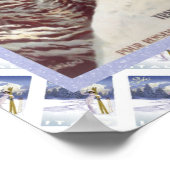 ヴィンテージ旅行のポスター、シャモニー、モンブラン、 ポスター (角)