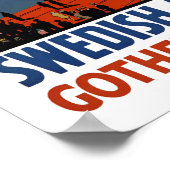 ヴィンテージ旅行のポスター – 統一された州ズゴテンブルク ポスター (角)