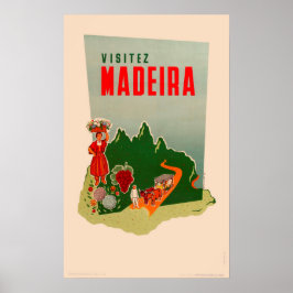 ヴィンテージ旅行のポスター – Madeira ポスター