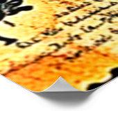 ヴィンテージ旅行はがきアート ポスター (角)