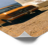 ヴィンテージ旅行はがきオーストラリアのレトロ車 ポスター (角)