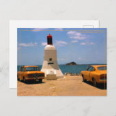 ヴィンテージ旅行はがきオーストラリアのレトロ車 ポストカード (正面/裏面)