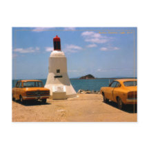 ヴィンテージ旅行はがきオーストラリアのレトロ車