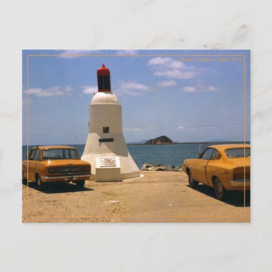 ヴィンテージ旅行はがきオーストラリアのレトロ車 ポストカード (正面)