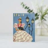 ヴィンテージ旅行はがきポスターSpain ポストカード (スタンド正面)