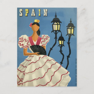 ヴィンテージ旅行はがきポスターSpain ポストカード