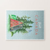 ヴィンテージ旅行はがき |カナダジグソーパズル ジグソーパズル (横)