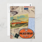 ヴィンテージ旅行はがき ポストカード (正面/裏面)