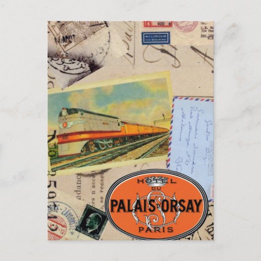 ヴィンテージ旅行はがき ポストカード (正面)