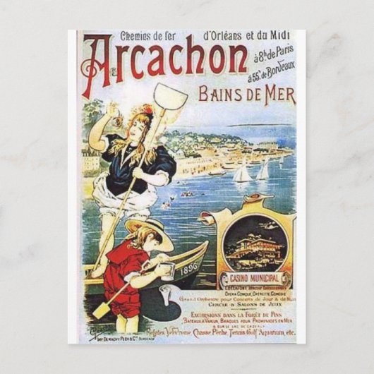 ヴィンテージ旅行はがき ポストカード (正面)