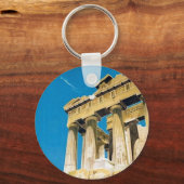 ヴィンテージ旅行アテネギリシャ・パルテノン寺院 キーホルダー (正面)