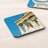 ヴィンテージ旅行アテネギリシャ・パルテノン寺院 コースター (左側)