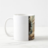 ヴィンテージ旅行アテネギリシャ・パルテノン寺院 コーヒーマグカップ (左)