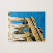 ヴィンテージ旅行アテネギリシャ・パルテノン寺院 ジグソーパズル (横)