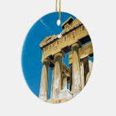 ヴィンテージ旅行アテネギリシャ・パルテノン寺院 セラミックオーナメント (右)