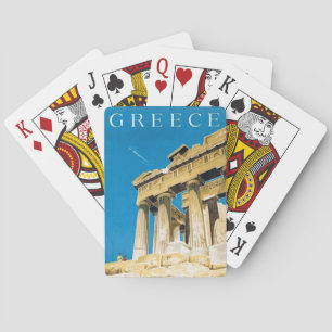 ヴィンテージ旅行アテネギリシャ・パルテノン寺院 トランプ