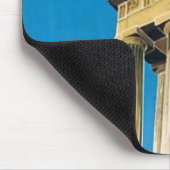 ヴィンテージ旅行アテネギリシャ・パルテノン寺院 マウスパッド (コーナー)