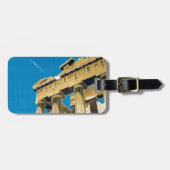 ヴィンテージ旅行アテネギリシャ・パルテノン寺院 ラゲッジタグ (正面横)