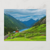 ヴィンテージ旅行アルマティカザフスタンのシティバケーション ポストカード (正面)