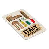 ヴィンテージ旅行イタリア象徴的な国家シンボルレトロ マグネット (右側)