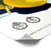 ヴィンテージ旅行イタリア ポスター (角)