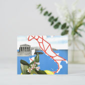 ヴィンテージ旅行イタリア ポストカード (スタンド正面)