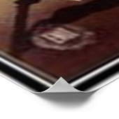 ヴィンテージ旅行イタリア，ヴェネツィア –  ポスター (角)