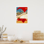 ヴィンテージ旅行オデッサ・ウクライナソ連 ポスター (キッチン)