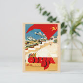 ヴィンテージ旅行オデッサ・ウクライナソ連 ポストカード (スタンド正面)