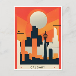 ヴィンテージ旅行カルガリーAlbertaカナダエドモントン ポストカード