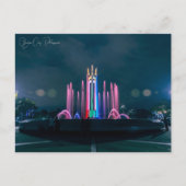 ヴィンテージ旅行クイソン市フィリピンシティレトロ ポストカード (正面)