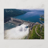 ヴィンテージ旅行クラスノヤルスクロシアのアート写真 ポストカード (正面)