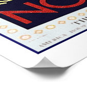 ヴィンテージ旅行クルーズ – ノルウェー ポスター (角)