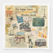 ヴィンテージ旅行コラージュ (正面)