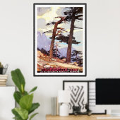 ヴィンテージ旅行コルシカ – ポスター (ホームオフィス)