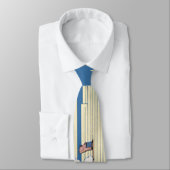 ヴィンテージ旅行シカゴは都市スカイラインのすべてを持っている ネクタイ (タイ)