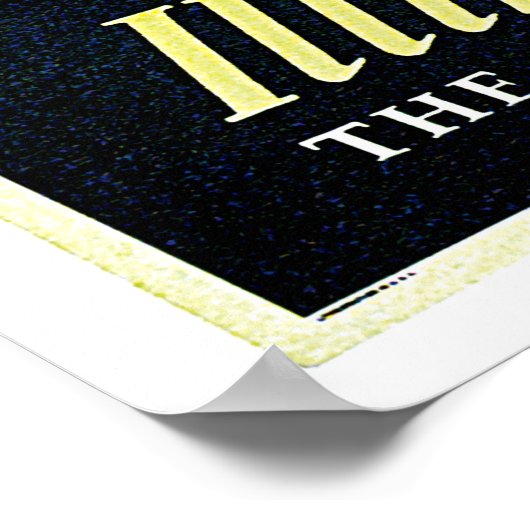 ヴィンテージ旅行シカゴイリノイ州アメリカ ポスター (角)