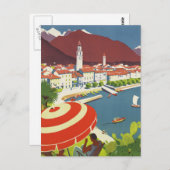 ヴィンテージ旅行スイス連邦共和国 ポストカード (正面/裏面)