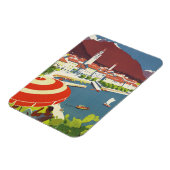 ヴィンテージ旅行スイス マグネット (左側)