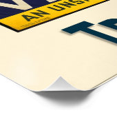 ヴィンテージ旅行スウェーデン光沢ポスター ポスター (コーナー)