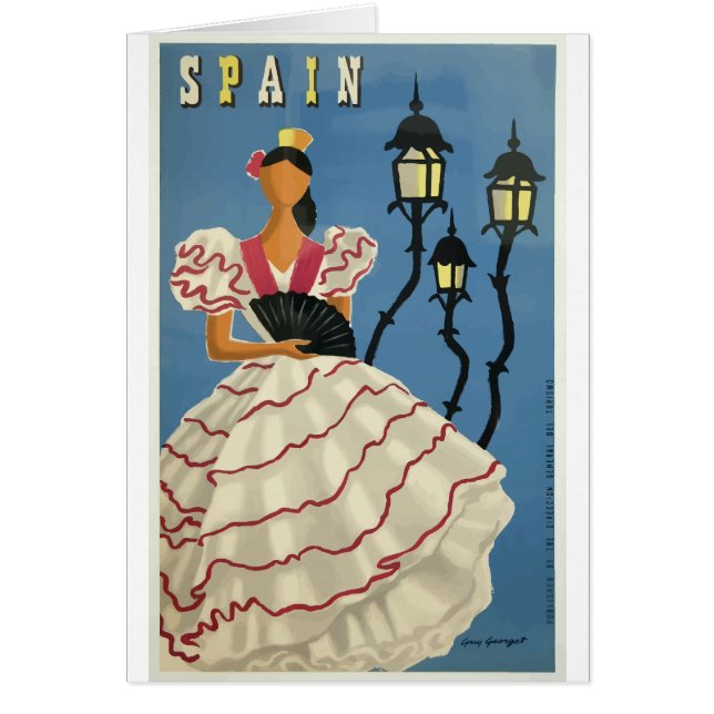 ヴィンテージ旅行スペイン (正面)