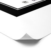 ヴィンテージ旅行ドイツザブラックフォレスト ポスター (角)