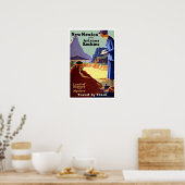 ヴィンテージ旅行ニューメキシコとアリゾナロッキー ポスター (キッチン)