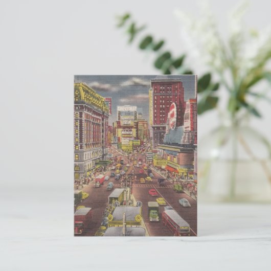 ヴィンテージ旅行ニューヨークシティUSA - ポストカード (スタンド正面)