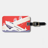 ヴィンテージ旅行ニューヨーク市空港 ラゲッジタグ (正面横)