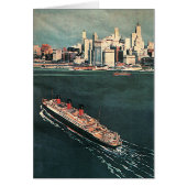 ヴィンテージ旅行バイクルーズ船ニューヨーク市 (正面)